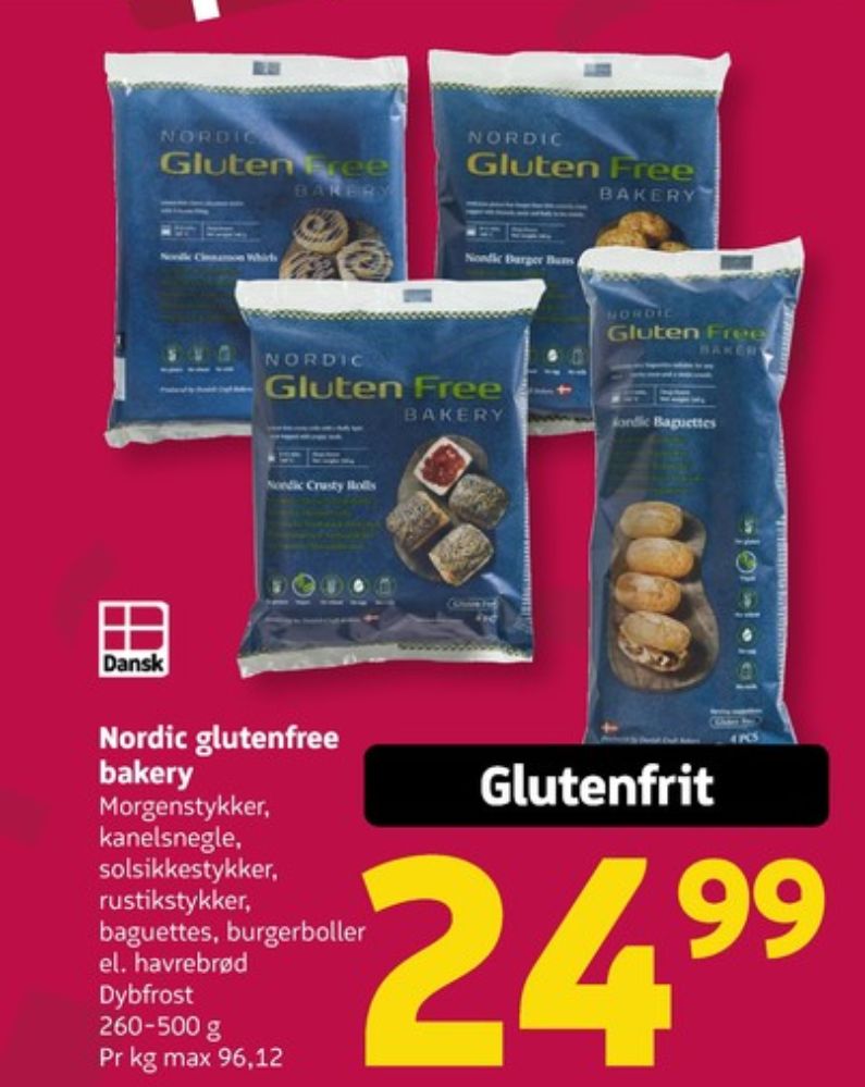 Nordic Gluten Free Bakery, Cruncy Rolls