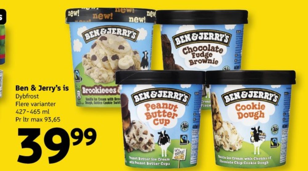 Frisko Ben & Jerry's, Chocolate Fudge Brownie is