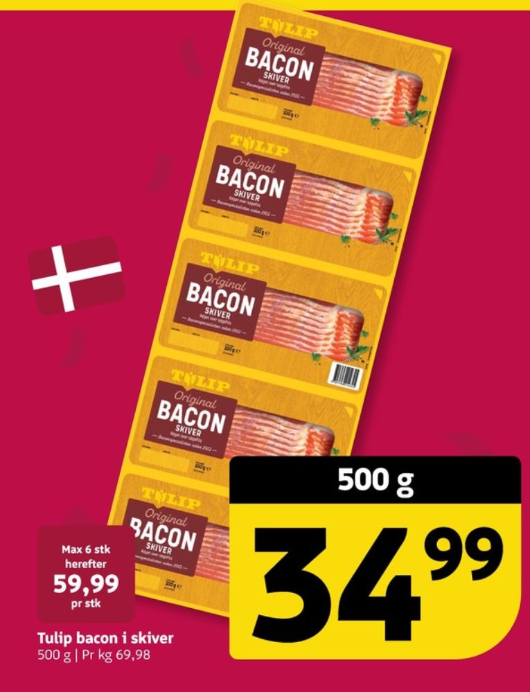 Tulip, Baconskiver