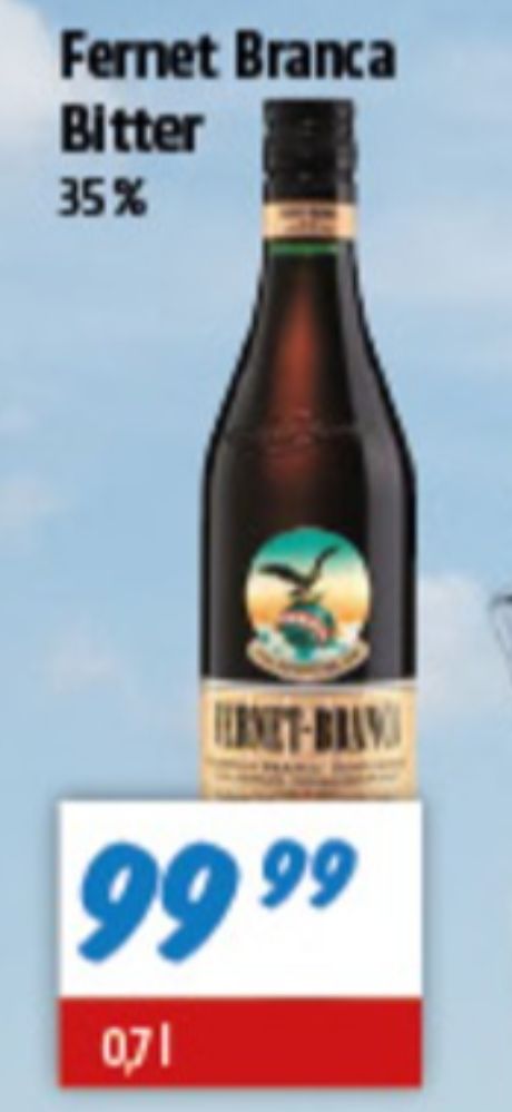 Fernet Branca, Bitter