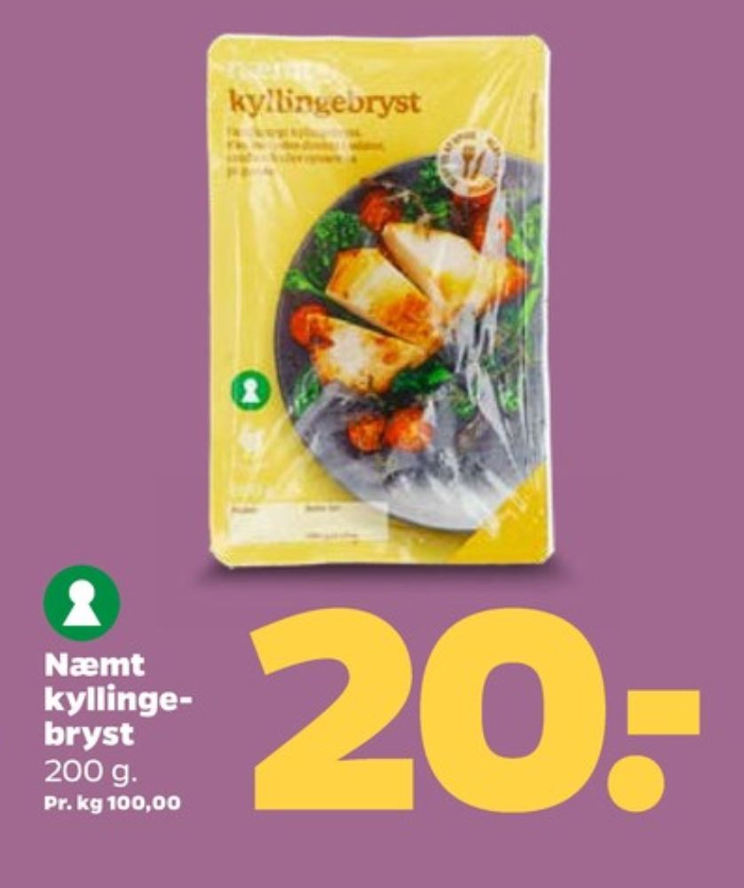 Næmt, Kyllingebryst