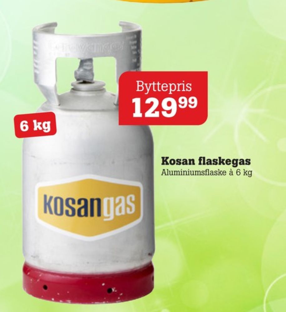 Kosan, Gasflaske