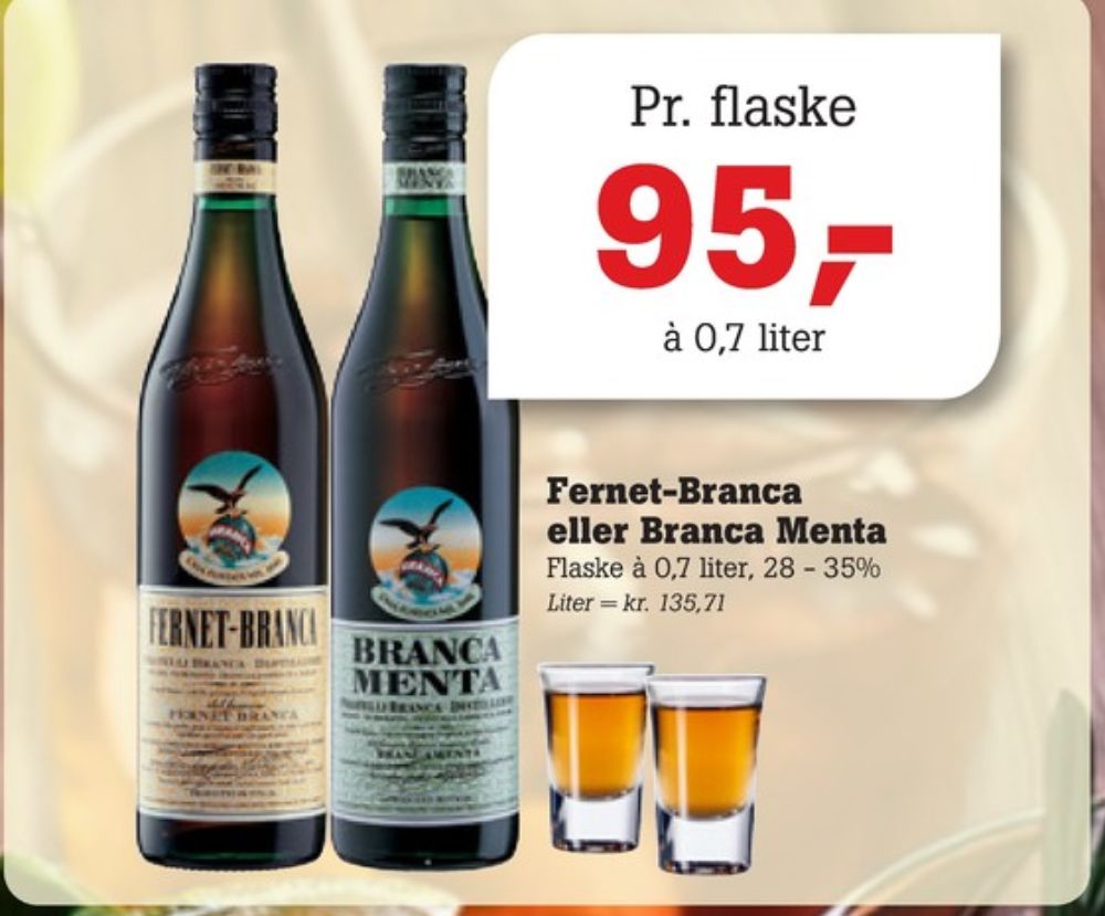 Fernet Branca, Bitter