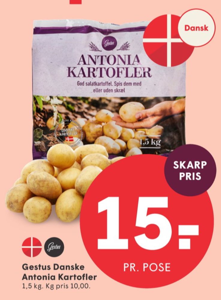 Gestus, Kartofler