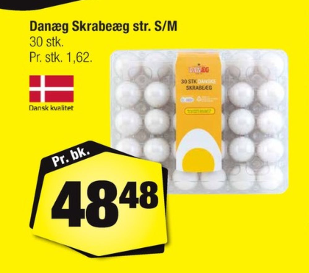 Danæg, Skrabeæg S/M