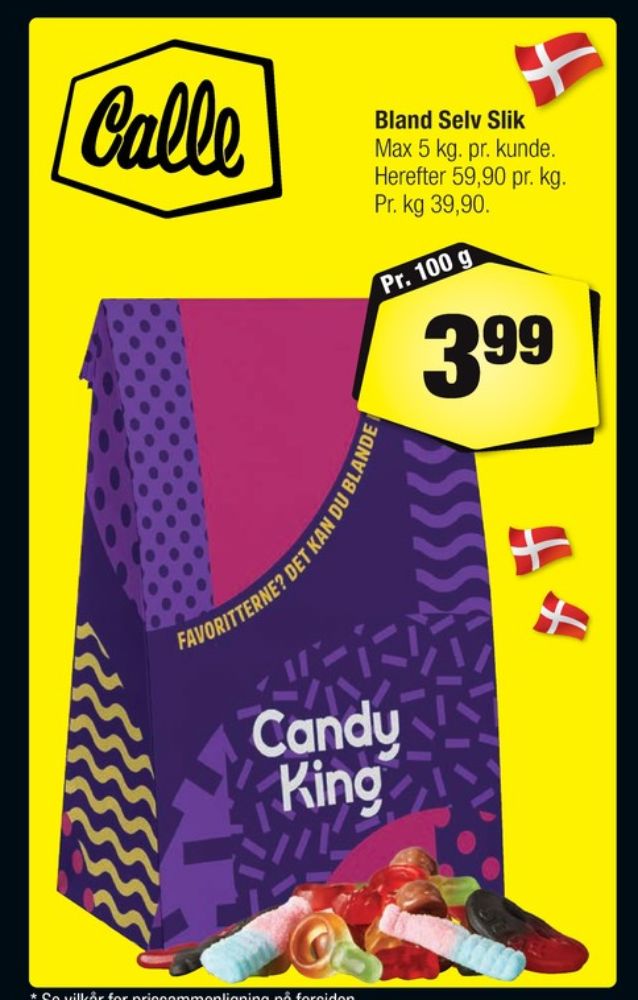 Candy King, Bland selv slik