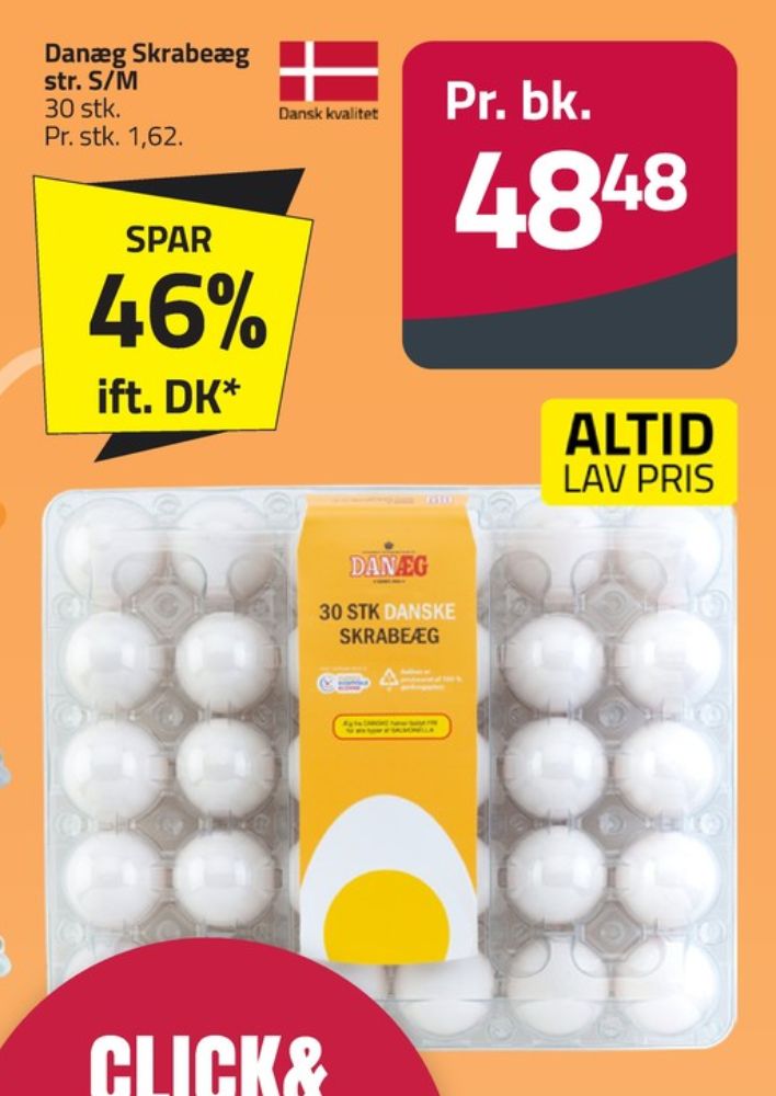Danæg, Skrabeæg S/M
