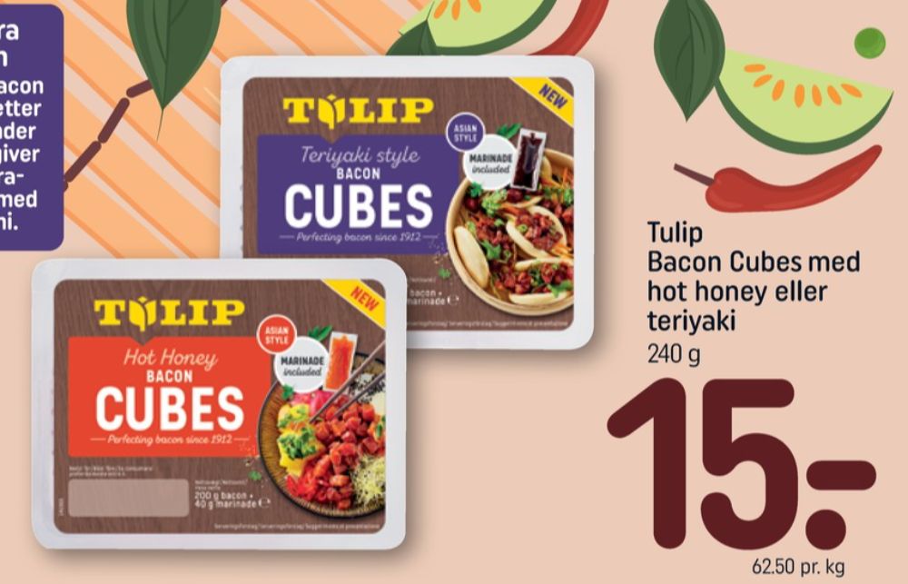 Tulip, Hot Honey Bacontern