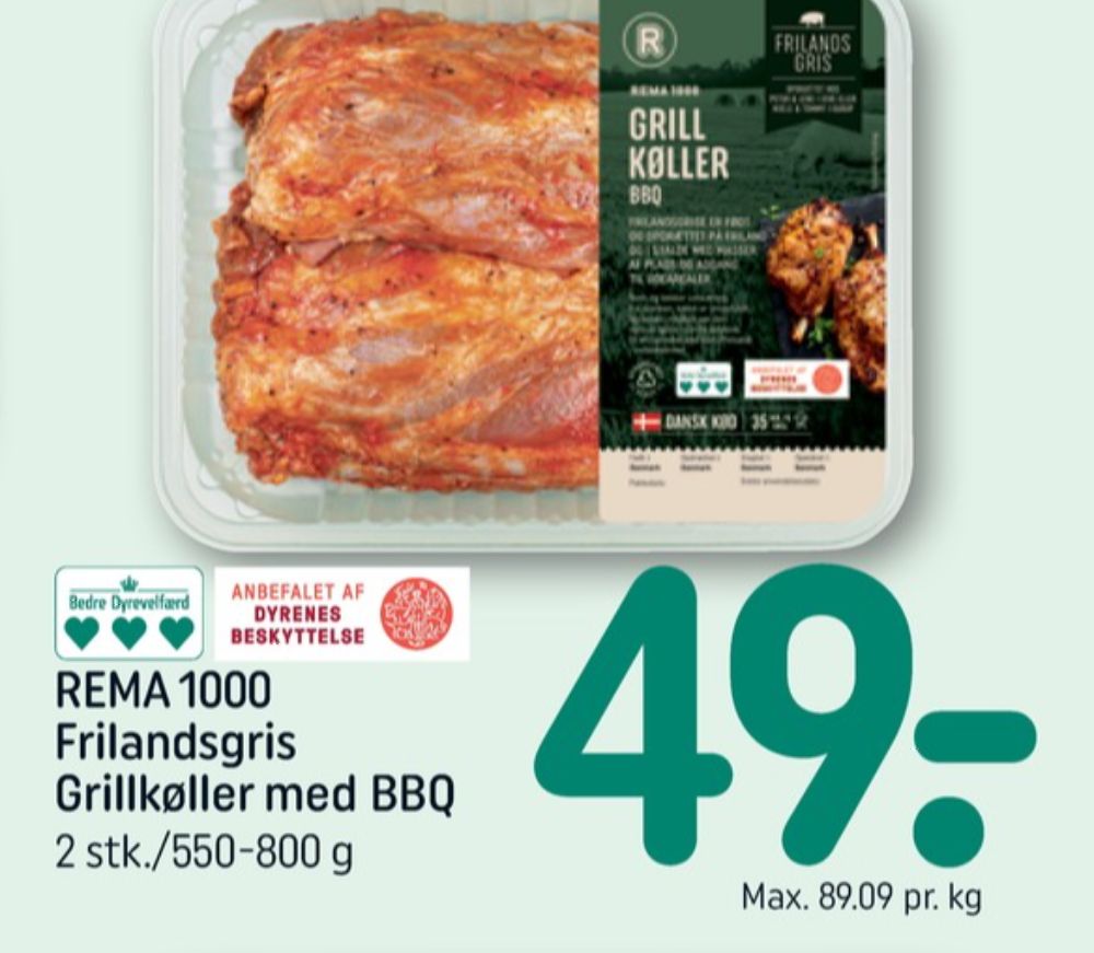 Rema 1000, Grillkølle