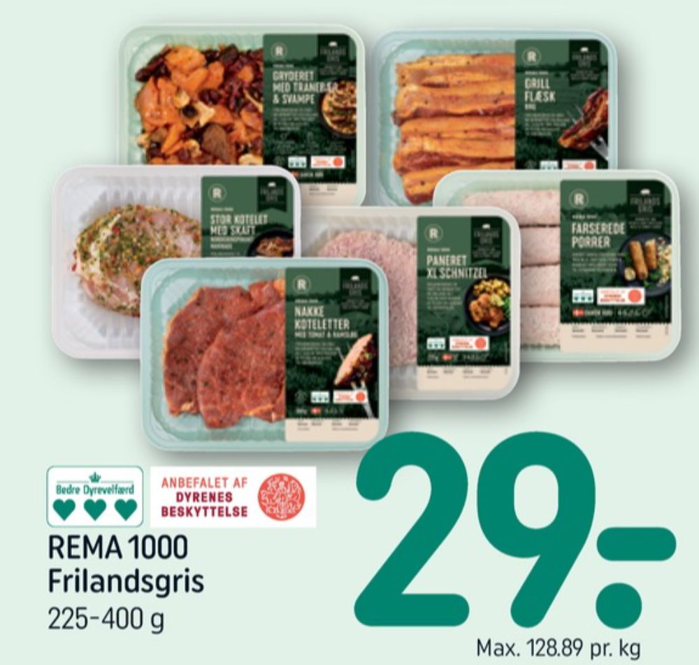 Rema 1000, Farserede Porrer
