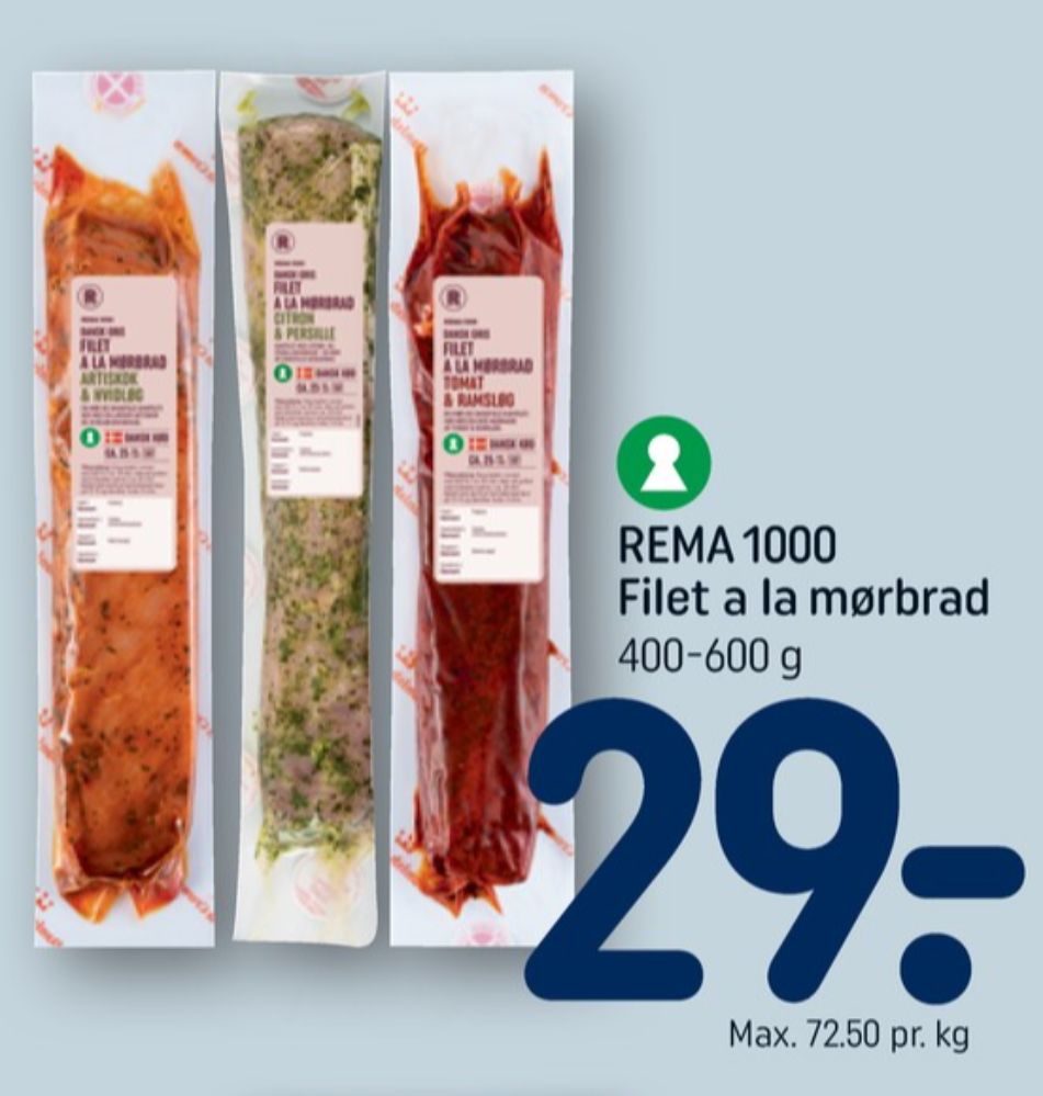 Rema 1000, Grisefilet