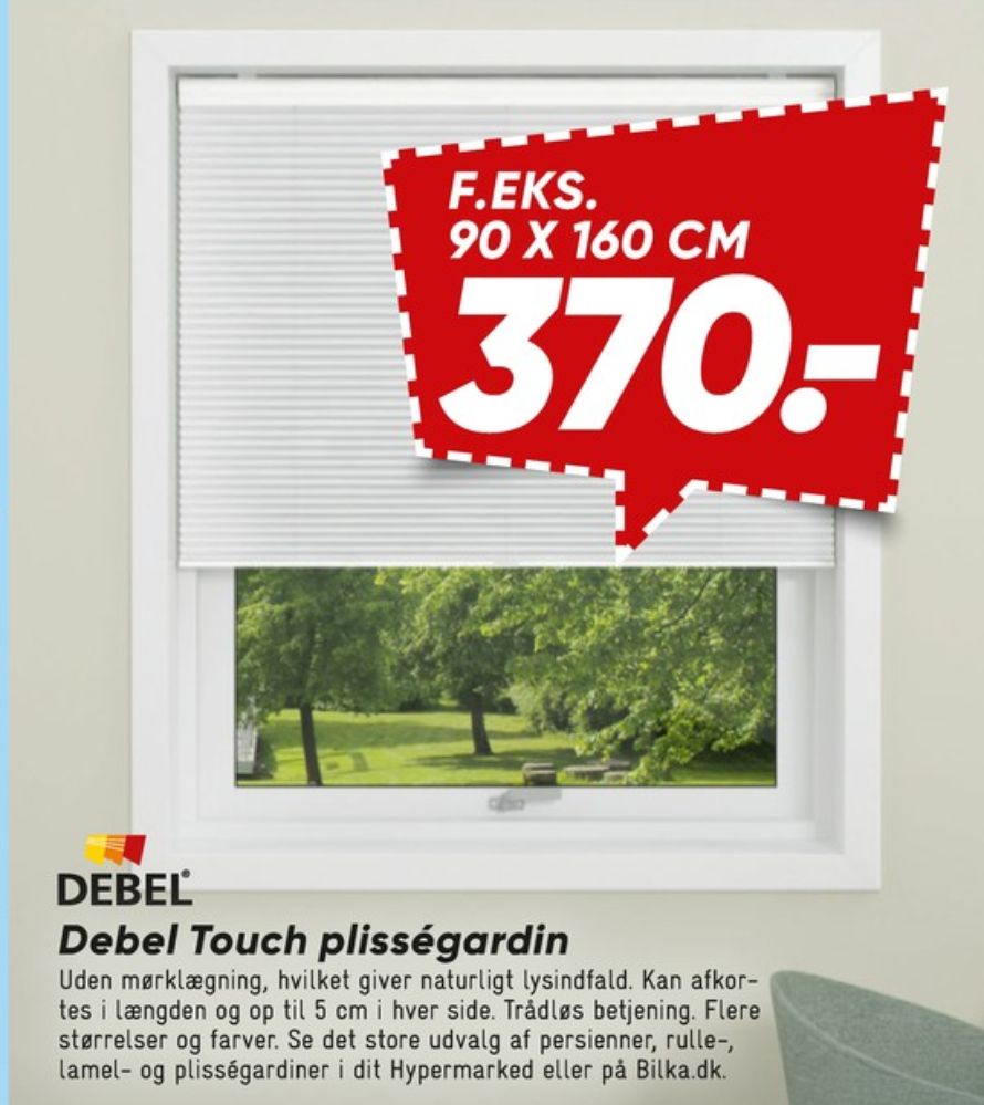 Debel, Plissegardin