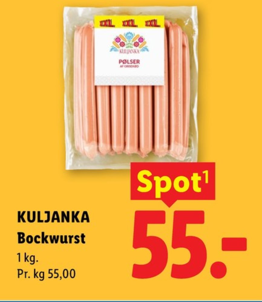 Kuljanka, Bockwurst