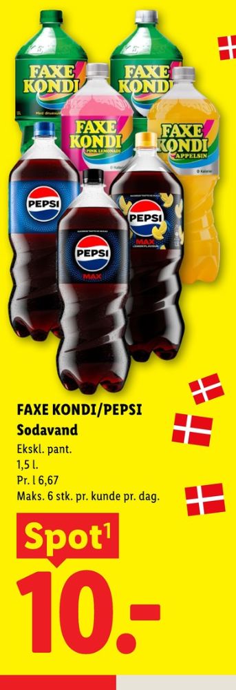 Pepsi Max Lemon, Cola