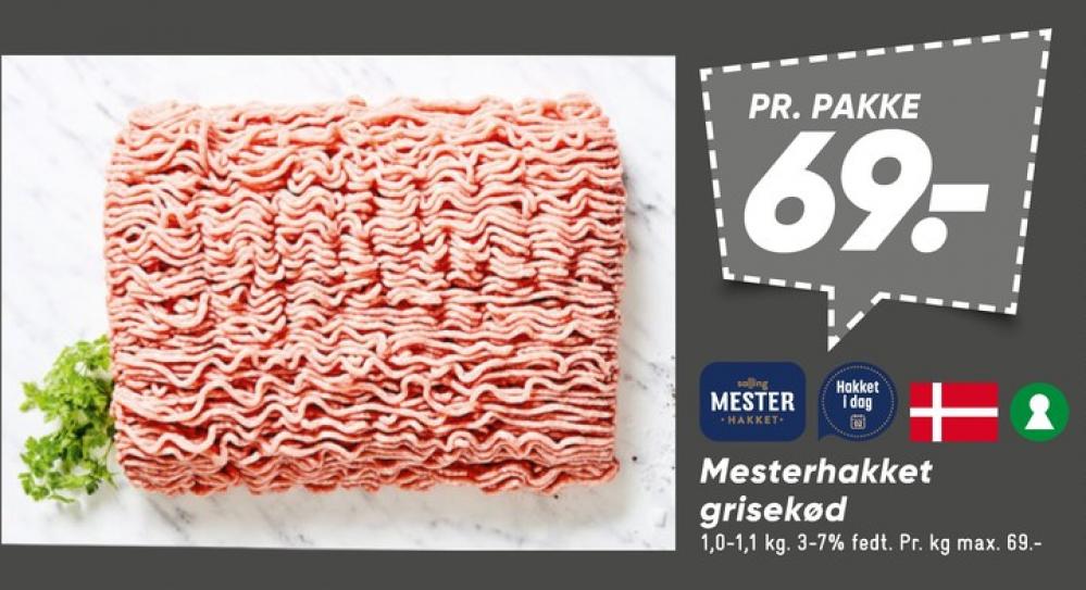 Salling Mester, Hakket grisekød 3-7%