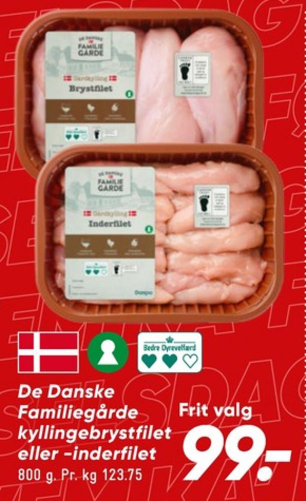 De Danske Familiegårde, Kyllingebrystfilet