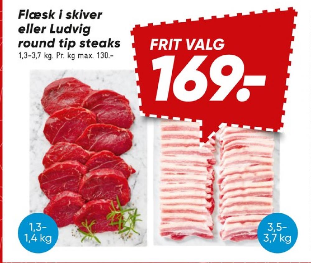 Flæsk i skiver