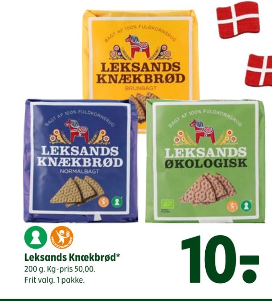 Leksands, Knækbrød