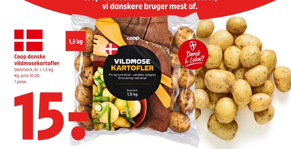 Coop, Kartofler