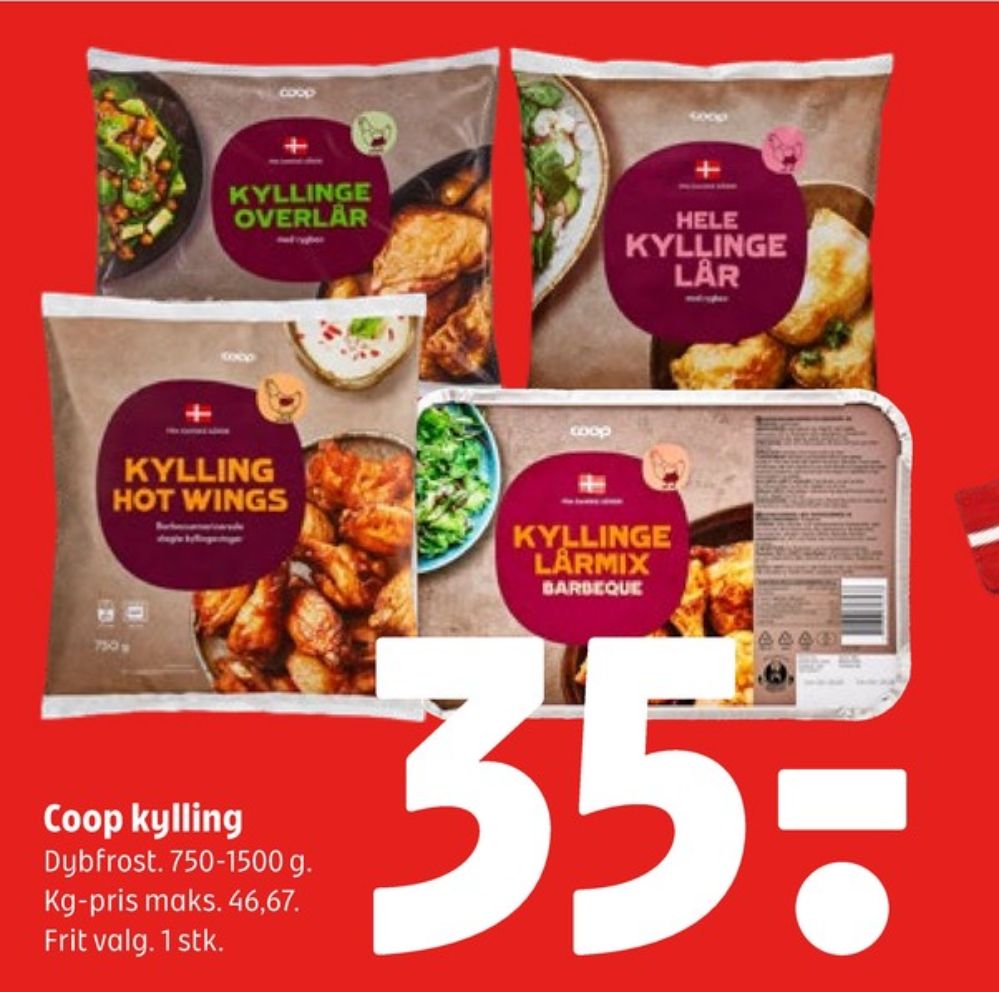 Coop, Kyllingeoverlår