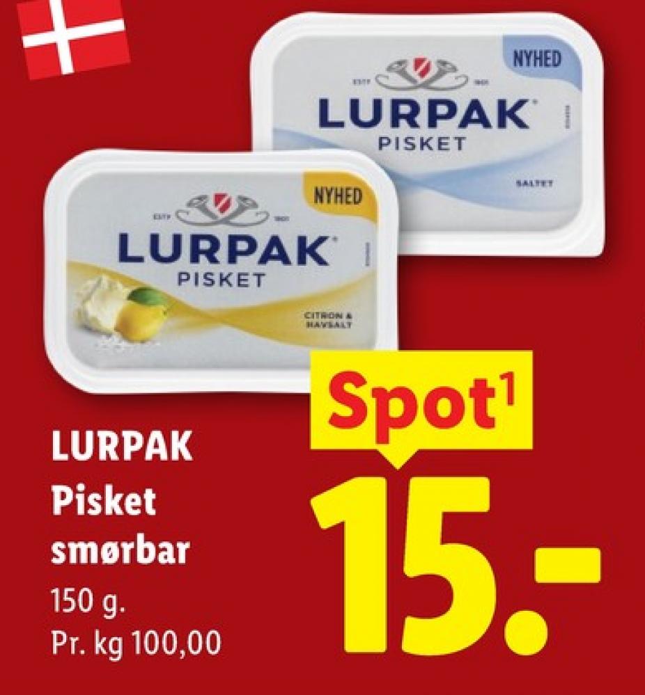 Lurpak, Smørbar Pisket Citron og Havsalt