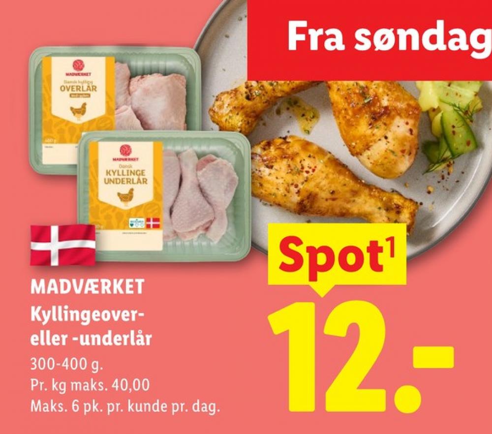 Madværket, Kyllingeoverlår