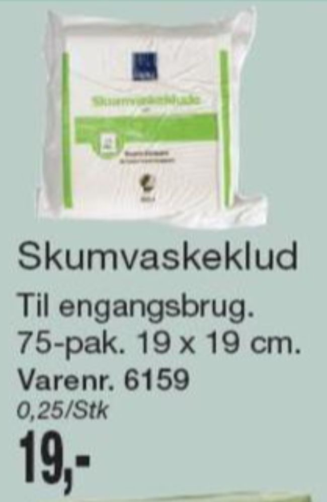 Abena, Vaskeklude