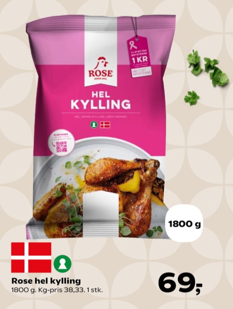 Rose, Kylling