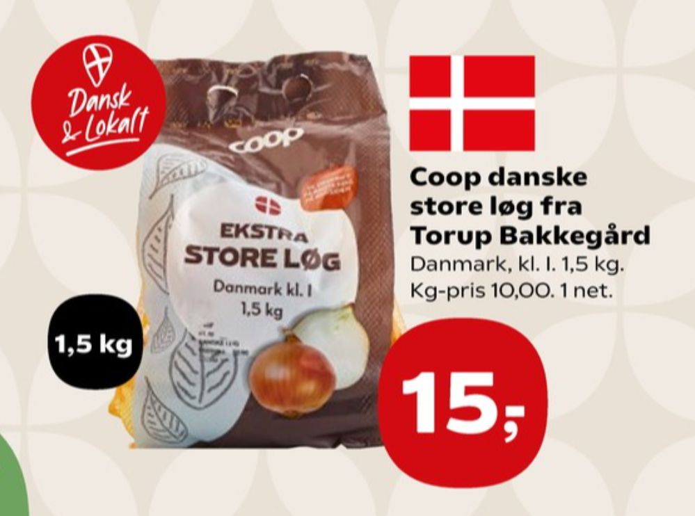 Coop, Løg