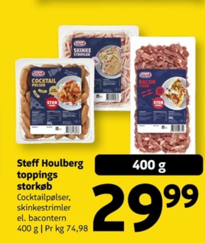 Steff Houlberg, Bacontern
