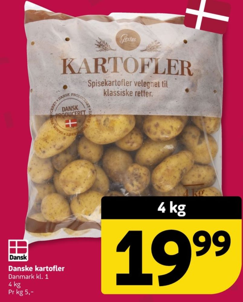 Gestus, Kartofler
