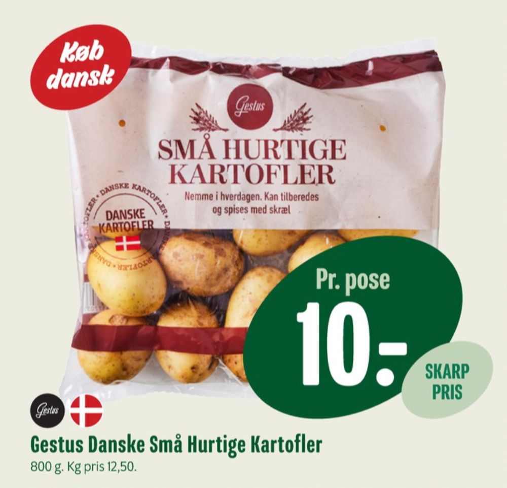 Gestus, Kartofler