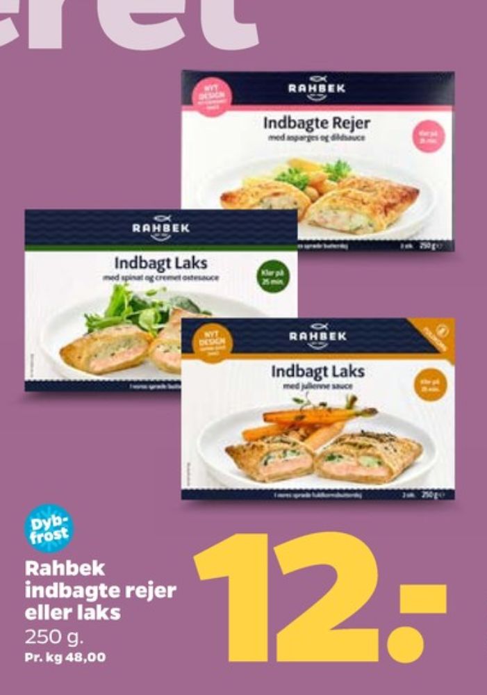 Rahbek, Indbagte Rejer med Asparges og Dildsauce