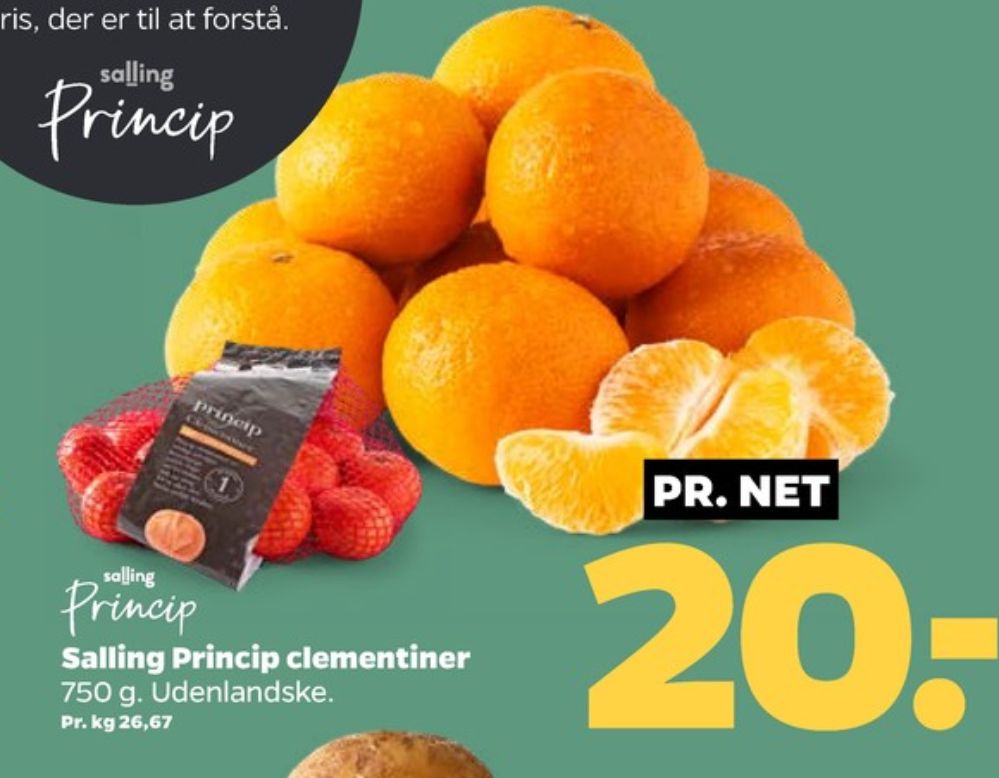 Salling Princip, Clementiner