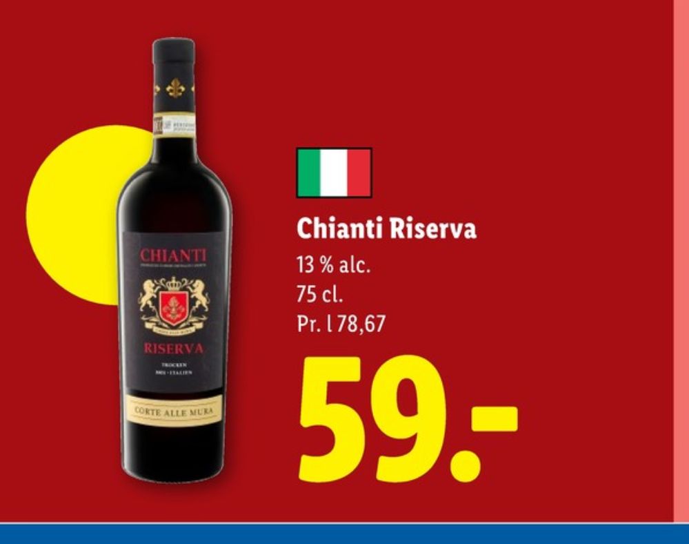 Italiensk Rødvin