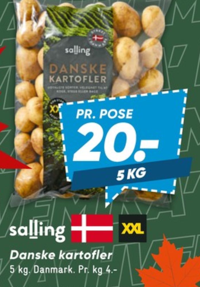 Salling, Kartofler
