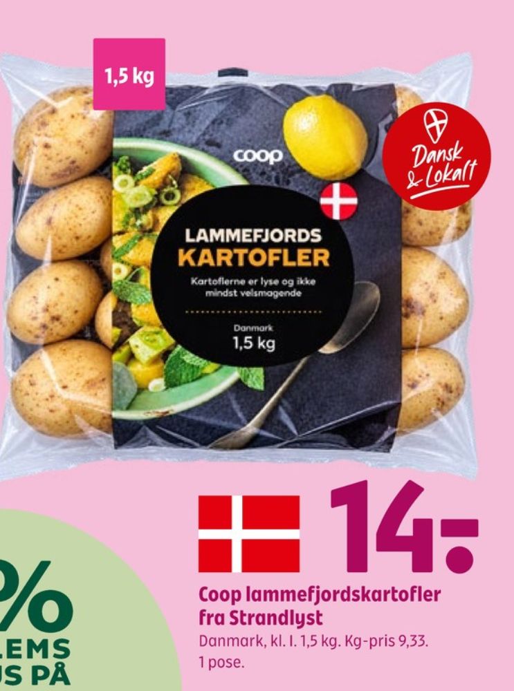 Coop, Kartofler