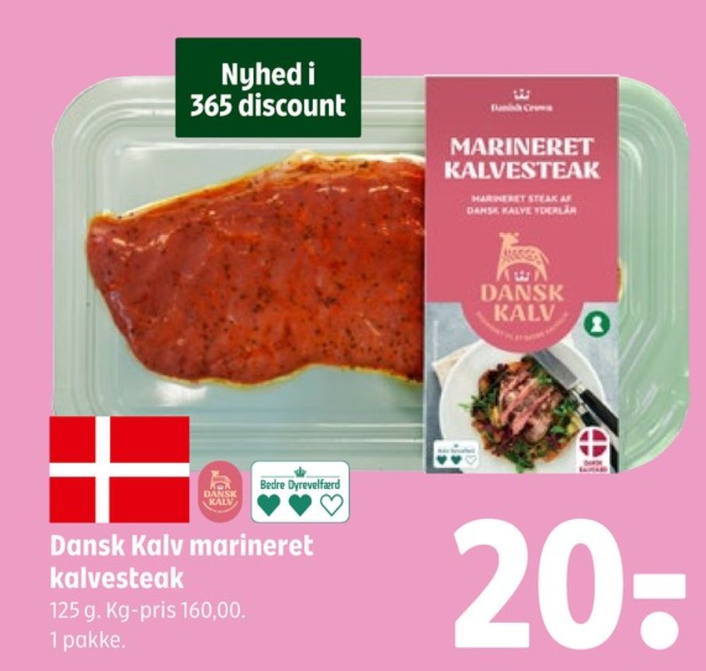Danish Crown Danske Egnsgårde, Kalvesteaks