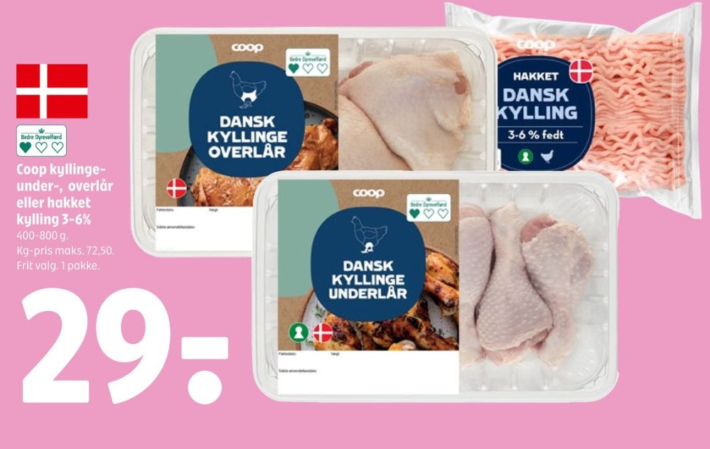 Coop, Kyllingeoverlår