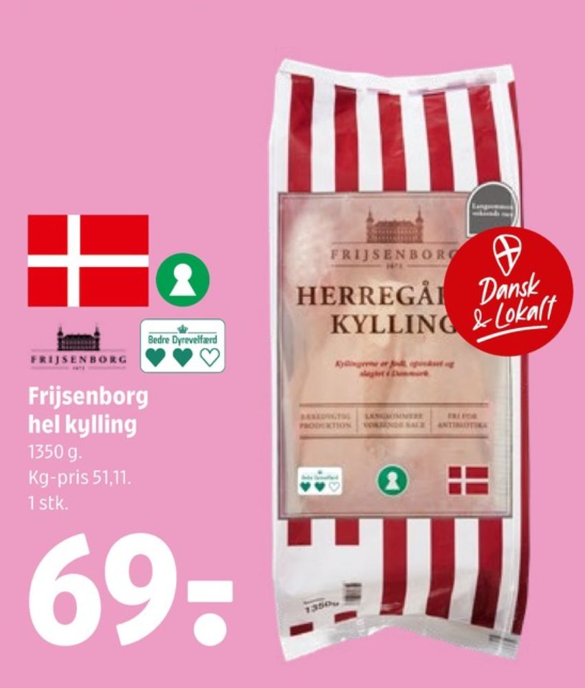 Frijsenborg, Kylling