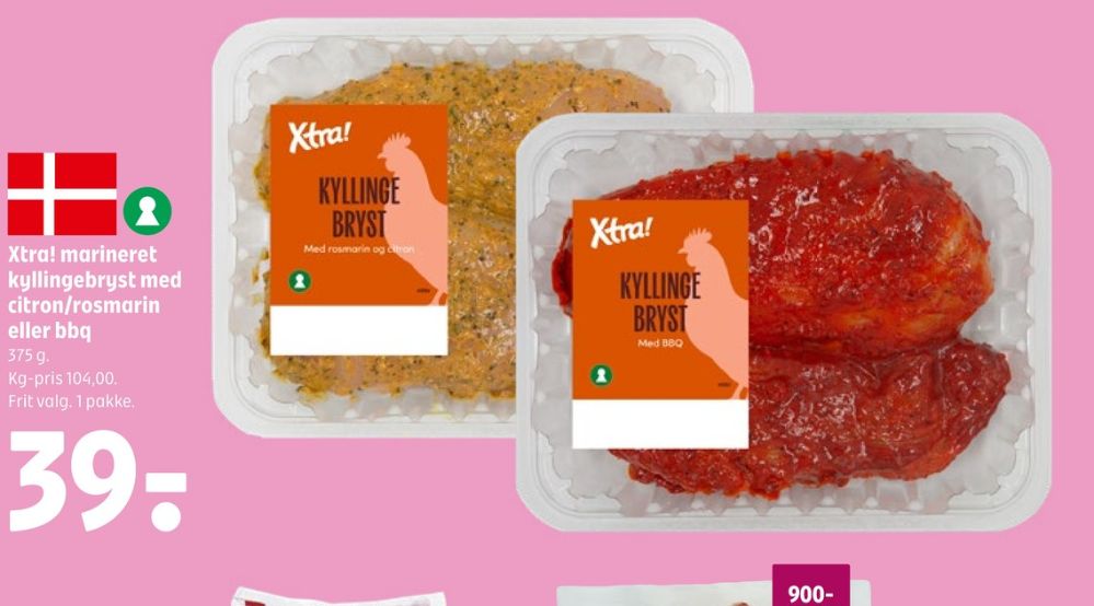 Xtra, Kyllingebrystfilet