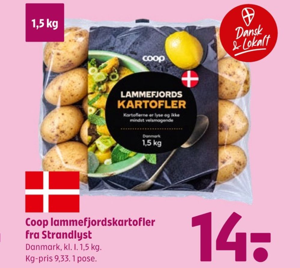 Coop, Kartofler
