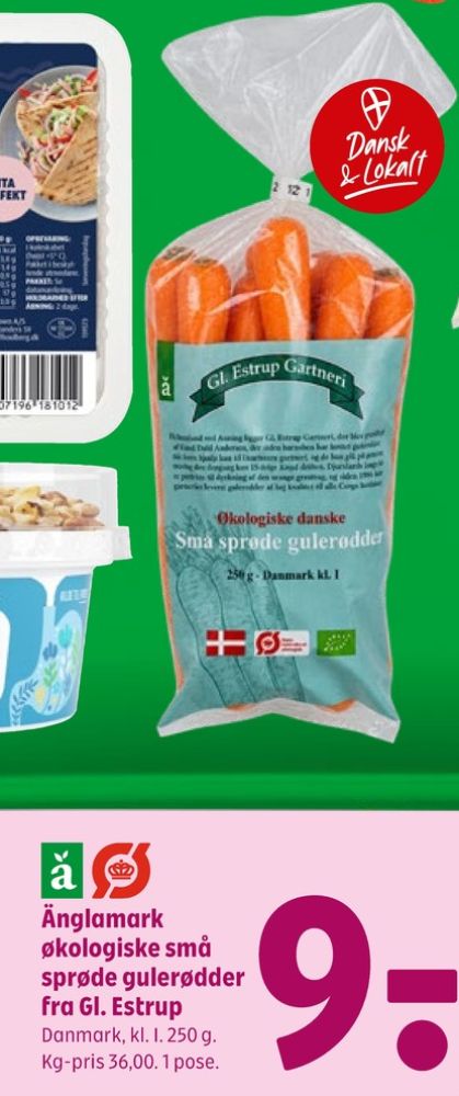 Änglamark, Gulerødder