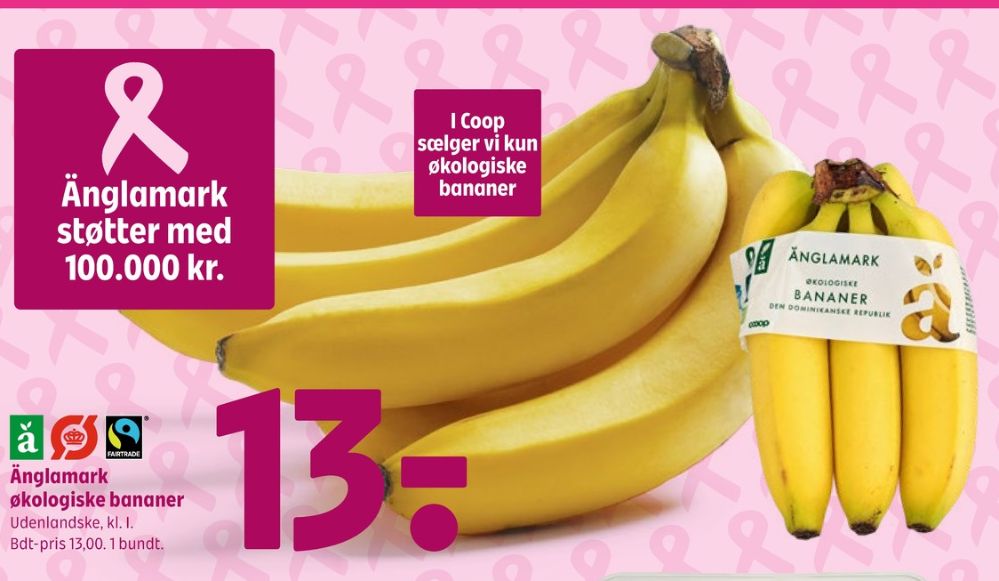Änglamark, Bananer