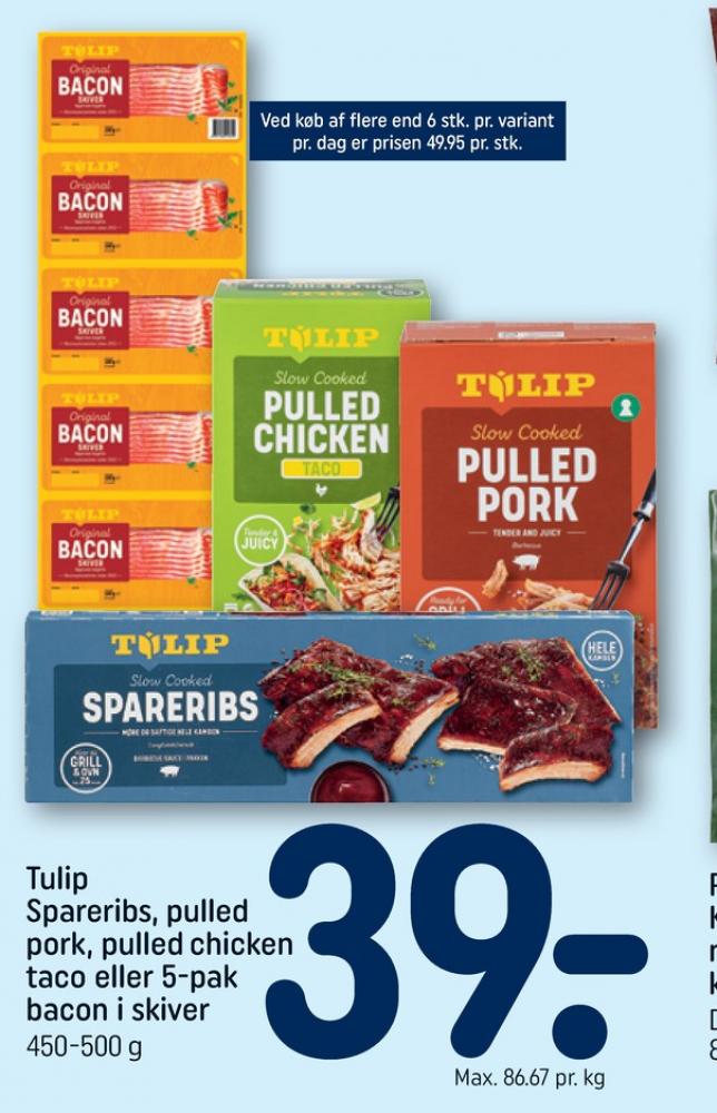 Tulip, Baconskiver