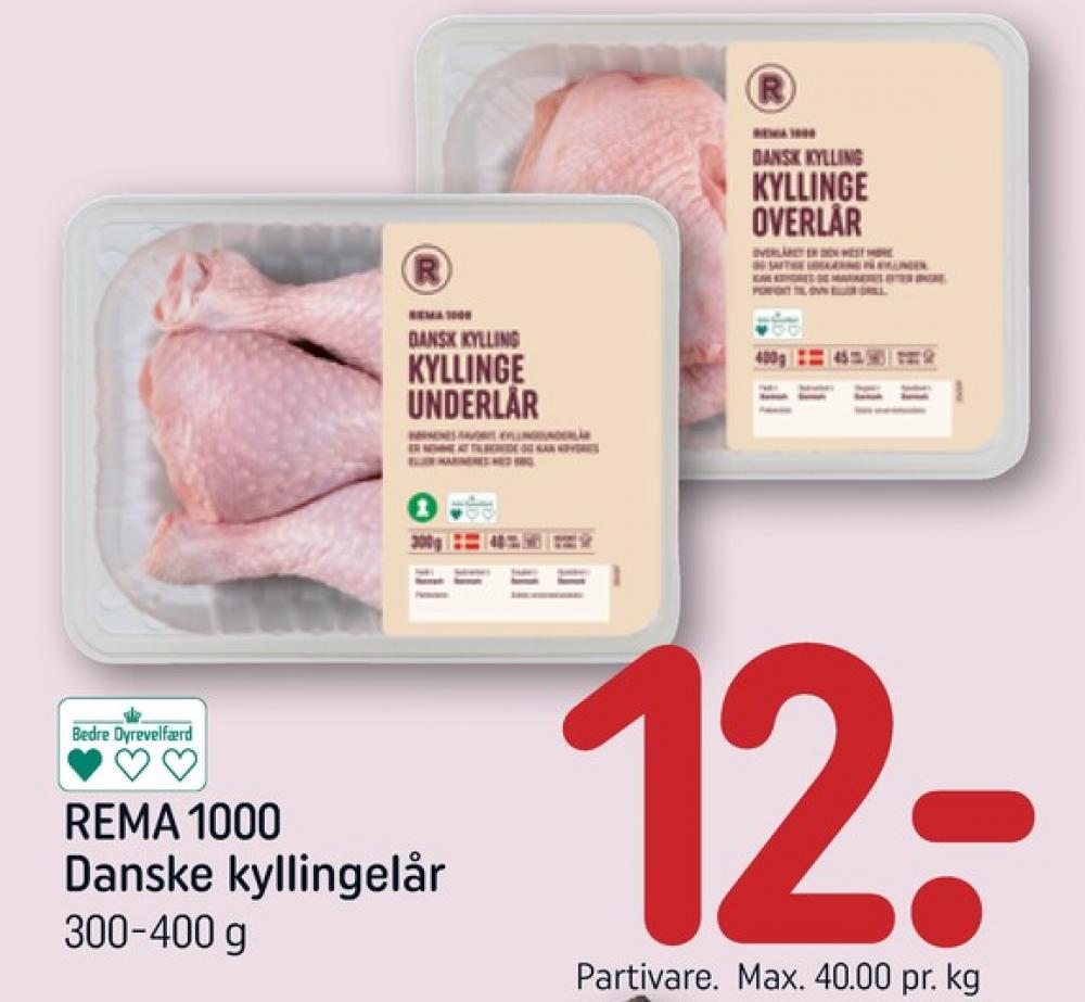 Rema 1000, Kyllingeoverlår