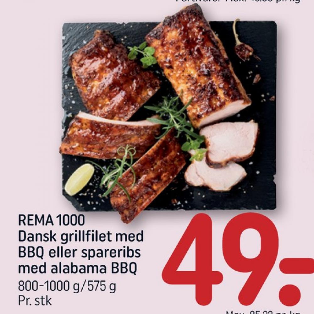Rema 1000, Grisefilet