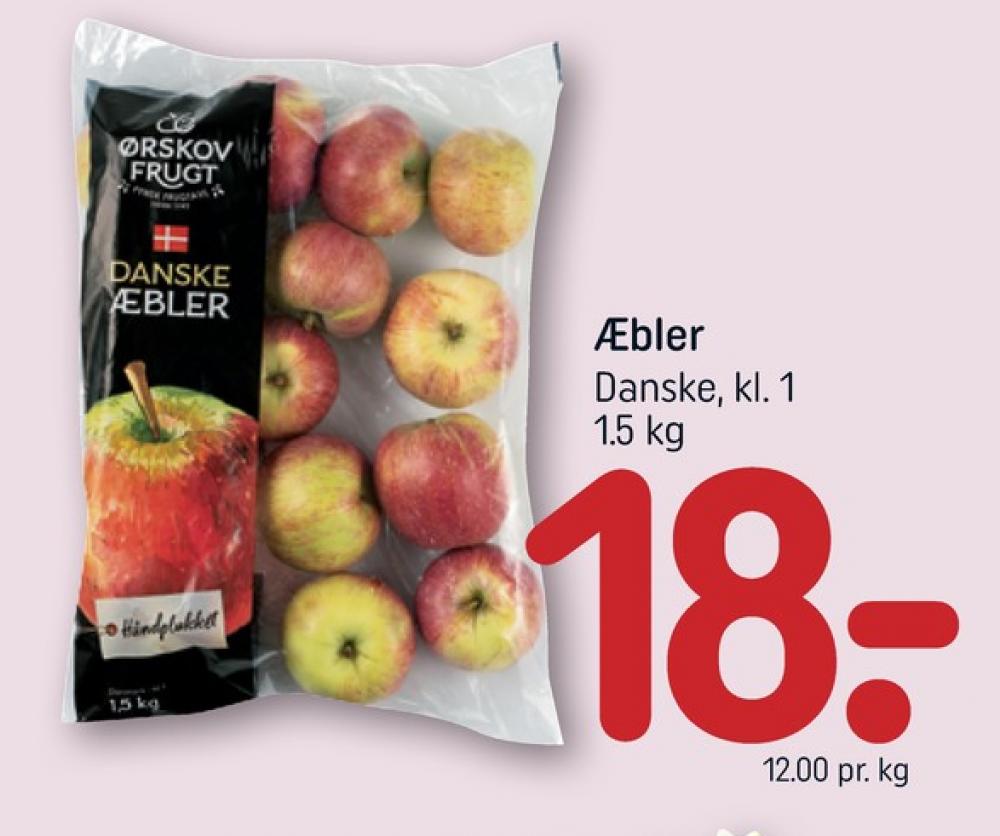 Ørskov Frugt, Æbler