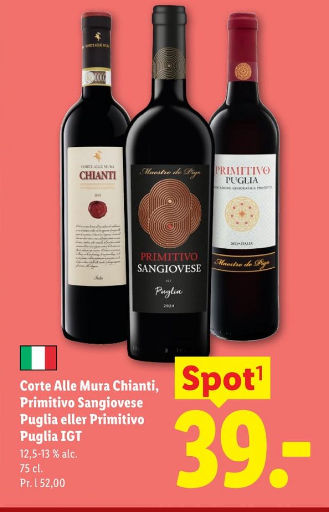 Italiensk Rødvin