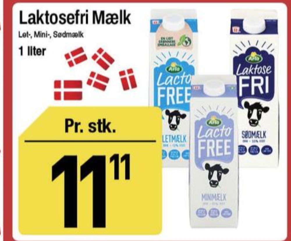 Arla Lacto FREE, Letmælk
